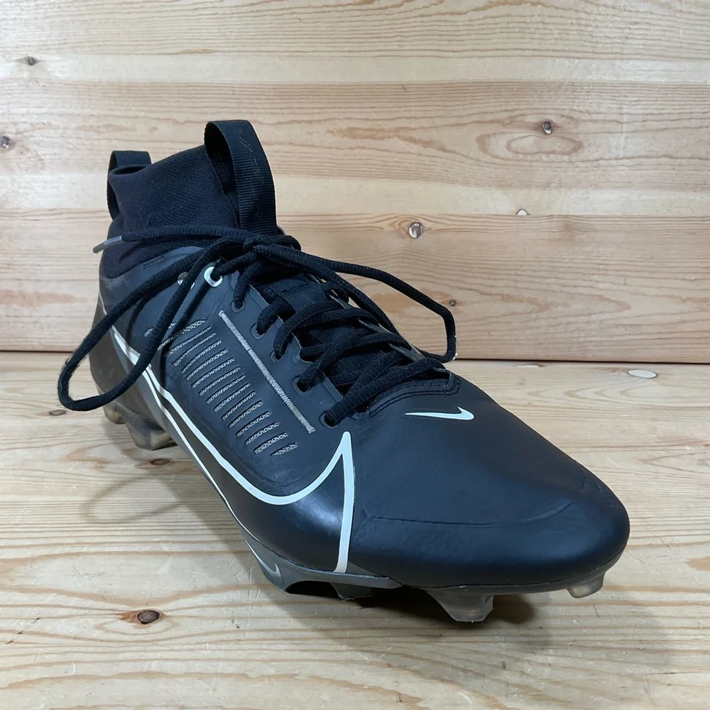 Nike Vapor Edge Pro 360 2 Football Cleats Men's Size 14 Black White DA5456-010